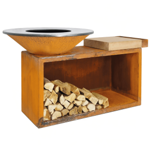 OFYR 100 Island-Corten Teakwood/Keramik